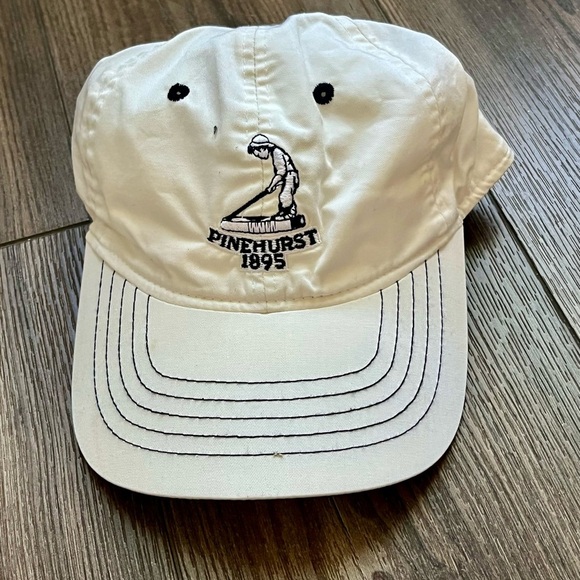 White Pinehurst 1895 Golf Cap - Picture 10 of 10